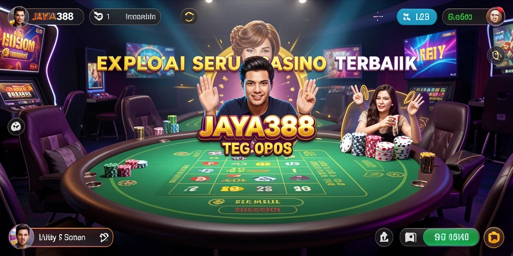 Tampilan gameplay menarik di JAYA388 dengan dealer langsung.