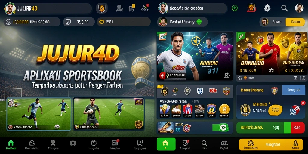 Screenshot JUJUR4D menampilkan antarmuka taruhan yang menarik dan interaktif.